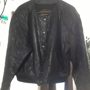 Leather jacket
